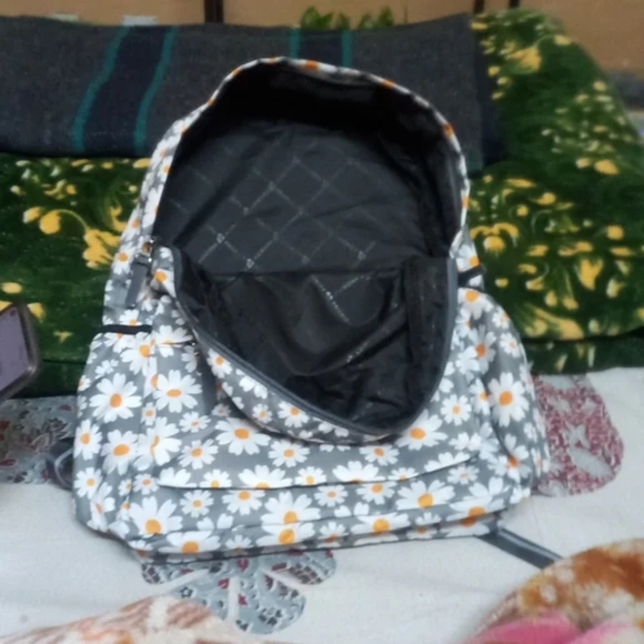 Women's printed fabric backpack 🎒🎒 - Picture 2 of 5